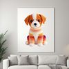 Free High Resolution Puppy Clipart A high-resolution digital image of a cute puppy with a clear transparent background.