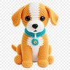 Playful Pup Clip Art Image A clear background clipart image of a playful puppy available for commercial and personal use.