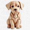High-Res Furry Friend A high-resolution image of a cute puppy with a clear background.