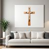 Elegant Crucifix Icon in Transparent PNG A high resolution transparent png image of a crucifix in a clear background.