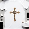 High Resolution Crucifix Image PNG A transparent high-resolution PNG image of a simple crucifix with a clear background.