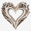 High resolution heart icon with clear background for commercial or personal use.