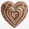 Clear Background Heart Symbol A high-resolution transparent PNG image of a single heart symbol.