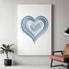 High-Resolution Heart Graphic Design Simple heart symbol with clear background.
