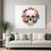 Graveyard Icon A high-resolution transparent skull icon with a clear background, suitable for various commercial and personal uses.