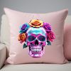 Large High Resolution Skull Image with Clear Background A transparent PNG skull with a clear background, suitable for sublimation printing or as clip art for digital designs.