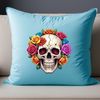 Detailed Skull Design PNG File A large PNG file format image of a detailed skull design.