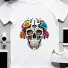 High-Resolution Transparent Skull PNG A high-resolution transparent skull image with a clear background, suitable for sublimation printing or digital use.
