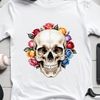 Free High Resolution Skull PNG Design A transparent high-resolution skull illustration on a clear background.