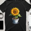A high-resolution sunflower image on a clear background, suitable for commercial use.