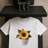 High-Res Flower Graphics PNG A high-resolution sunflower with a clear background in transparent PNG format, suitable for commercial or personal use.