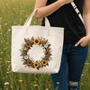 A high-resolution floral wreath made from sunflowers, suitable for commercial or personal use.