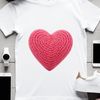 Heart Icon in Clear Background A transparent PNG heart icon with a clear background, suitable for commercial or personal use in various digital projects.