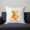 Cute Teddy Bear PNG Image A high-resolution PNG image of a cute teddy bear with a transparent background.