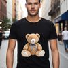 A detailed, large-sized PNG illustration of a friendly teddy bear suitable for commercial use and personal projects alike.