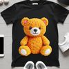 Transparent Teddy Bear Clipart for Print and Design A high resolution transparent teddy bear png file with a clear background.