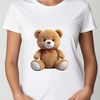 Cuddly Teddy Bear Image A high-resolution transparent PNG image of a cuddly teddy bear suitable for commercial or personal use.