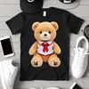 Cuddly Friend Icon with Transparent Background A cuddly teddy bear with a transparent background, suitable for various designs.