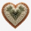 A large, transparent heart icon suitable for sublimation printing.