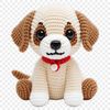 A cute dog in a PNG format suitable for commercial or personal use, available as a free download.