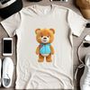 High Resolution Teddy Bear Clip Art A high-resolution transparent PNG image of a cute teddy bear on a clear background.