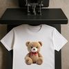 A high-resolution transparent illustration of a cuddly teddy bear on a clear background.