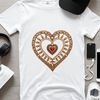 Commercial Grade Heart Clipart A transparent PNG image of a stylized heart with a clear background, suitable for commercial use.