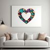 A vector heart icon in transparent PNG format with a clear background.