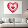 A simple outline of a heart shape with a clear background, suitable for printing or digital use.