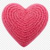 Transparent Heart Symbol A transparent PNG heart icon with a clear background.