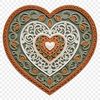 Clear Background Heart Clipart Free Download A large, transparent PNG heart icon with a clear background, suitable for high-resolution printing and commercial use.