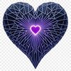Love Symbol in High Resolution PNG A transparent heart symbol in high resolution, ideal for printing and custom designs.