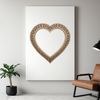Transparent Heart Graphic Vector heart symbol on a transparent background.