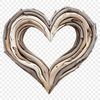 Love Symbol PNG Image A transparent PNG image of a stylized love heart on a clear background.