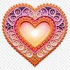 Love Icon in PNG Format A high-resolution heart icon in transparent format for commercial or personal use.