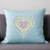 Beautiful Sublimation Print Template Heart icon with clear transparent background suitable for sublimation printing and digital designs.