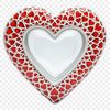 Heart Icon in Transparent Background A transparent PNG image of a simple love heart with clear background.