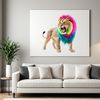 A high-resolution PNG image of a lion with a clear background.