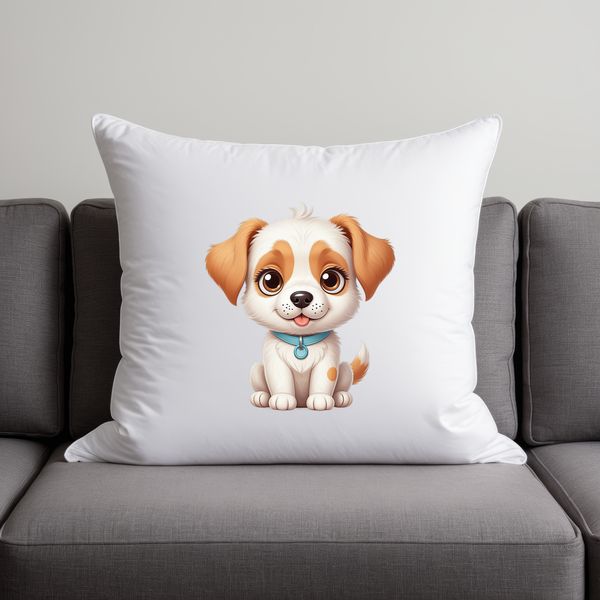 Transparent Background Puppy Image A high-resolution illustration of a cute puppy with a transparent background.