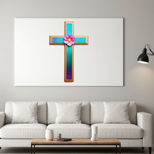 High Res Crucifix PNG Image A simple high-resolution transparent PNG cross with a clear background.