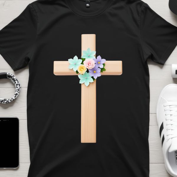 Clear Cross Image for Printing A clear image of a crucifix with a simple background for commercial and personal use.