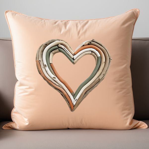 Transparent Heart Design PNG A clear background PNG graphic featuring a stylized heart design suitable for commercial and personal use.