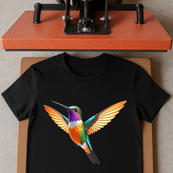 Free High-Res Animal Graphics A high-resolution transparent image of a hummingbird in mid-air, suitable for various creative uses.
