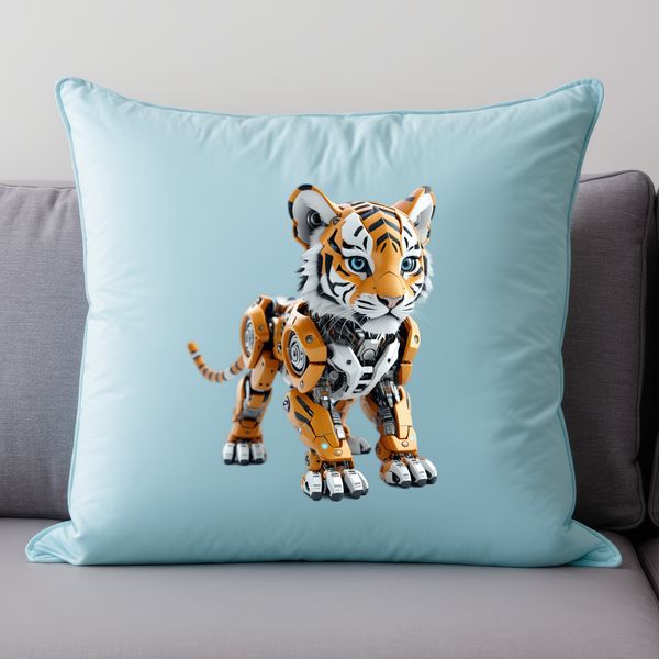 Wildlife Illustration of a Tiger A high-resolution transparent PNG image of a tiger in a clear background.