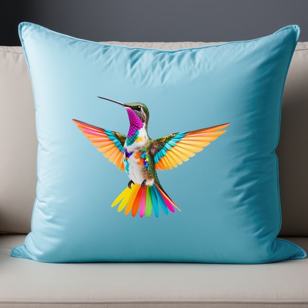 Hummingbird Silhouette in Flight A high-resolution PNG image of a hummingbird in flight, with a clear transparent background.