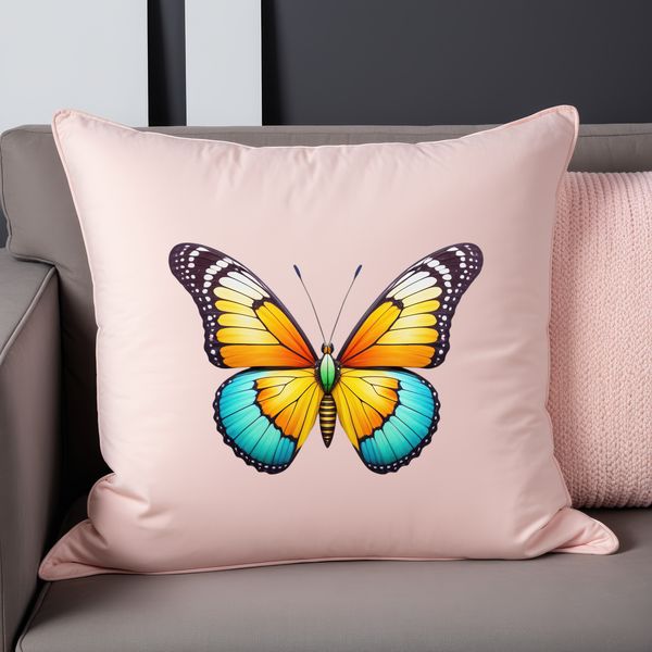 Beautiful Butterfly Image PNG A high-resolution transparent PNG image of a colorful butterfly with detailed wings.