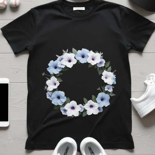 High-Res Floral Decoration Floral wreath made with a variety of flowers and greenery in high resolution PNG format.