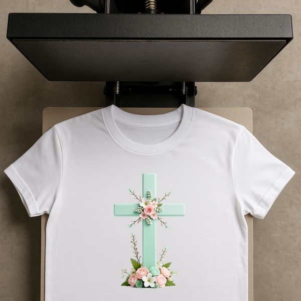 Simple Transparent Cross Symbol A transparent PNG image of a simple crucifix with no background.