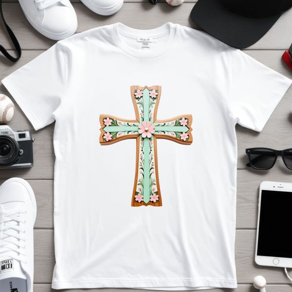 Transparent Religious Symbol PNG A simple transparent PNG image of a crucifix on a clear background.