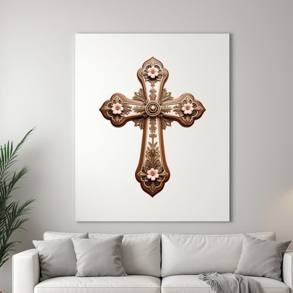 A Clear Background Crucifix A high resolution transparent PNG image of a crucifix against a clear background.